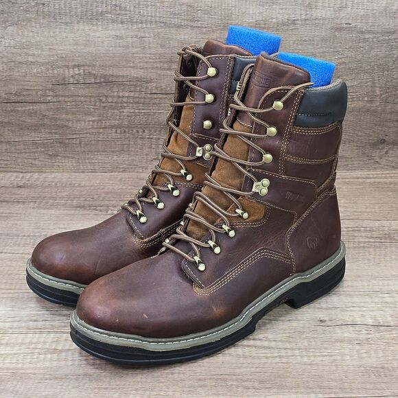 WOLVERINE Raider Contour Welt 8" Men's Size 13 EW Brown Work Boots (W02425) NEW - Picture 9 of 10